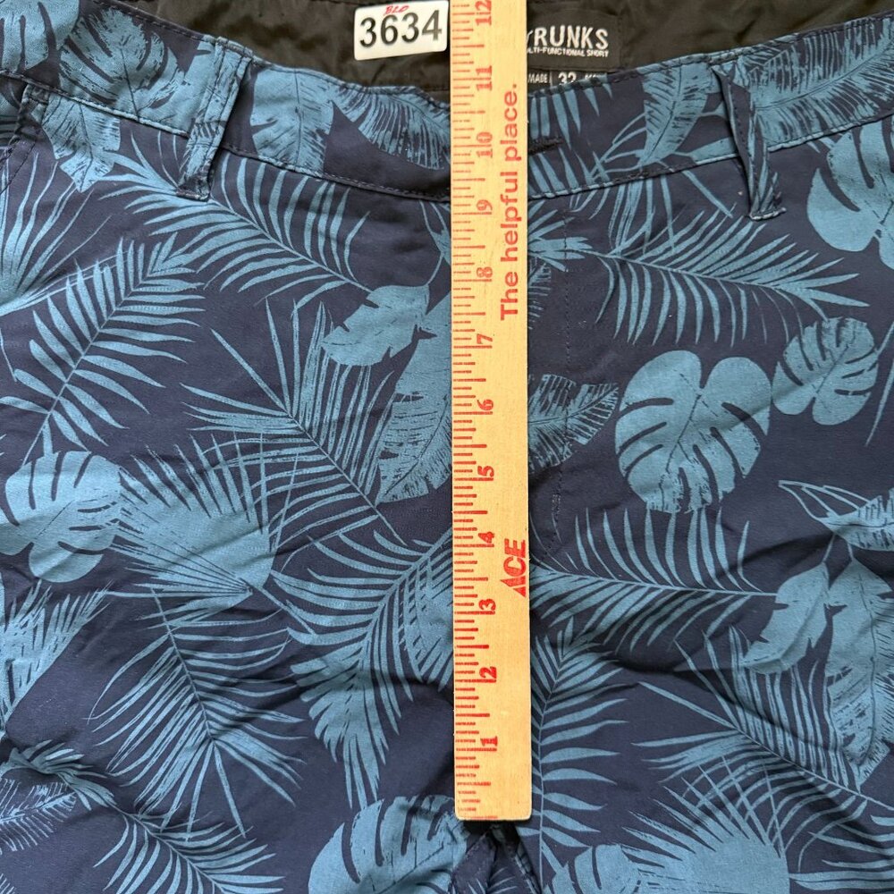 Trunks Leaf Print Multi-Functional Shorts Men's 3… - image 3